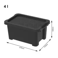 Úložný box ROTHO EVO EASY 4L BLACK Rojaplast (foto 17)
