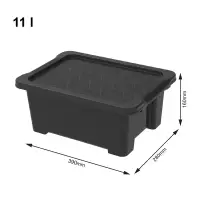 Úložný box ROTHO EVO EASY BLACK Rojaplast (foto 45)