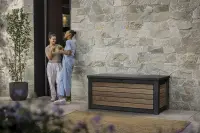 Úložný box SIGNATURE HORIZONTAL WALNUT Rojaplast (foto 20)