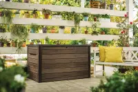 Úložný box SIGNATURE HORIZONTAL WALNUT Rojaplast (foto 40)