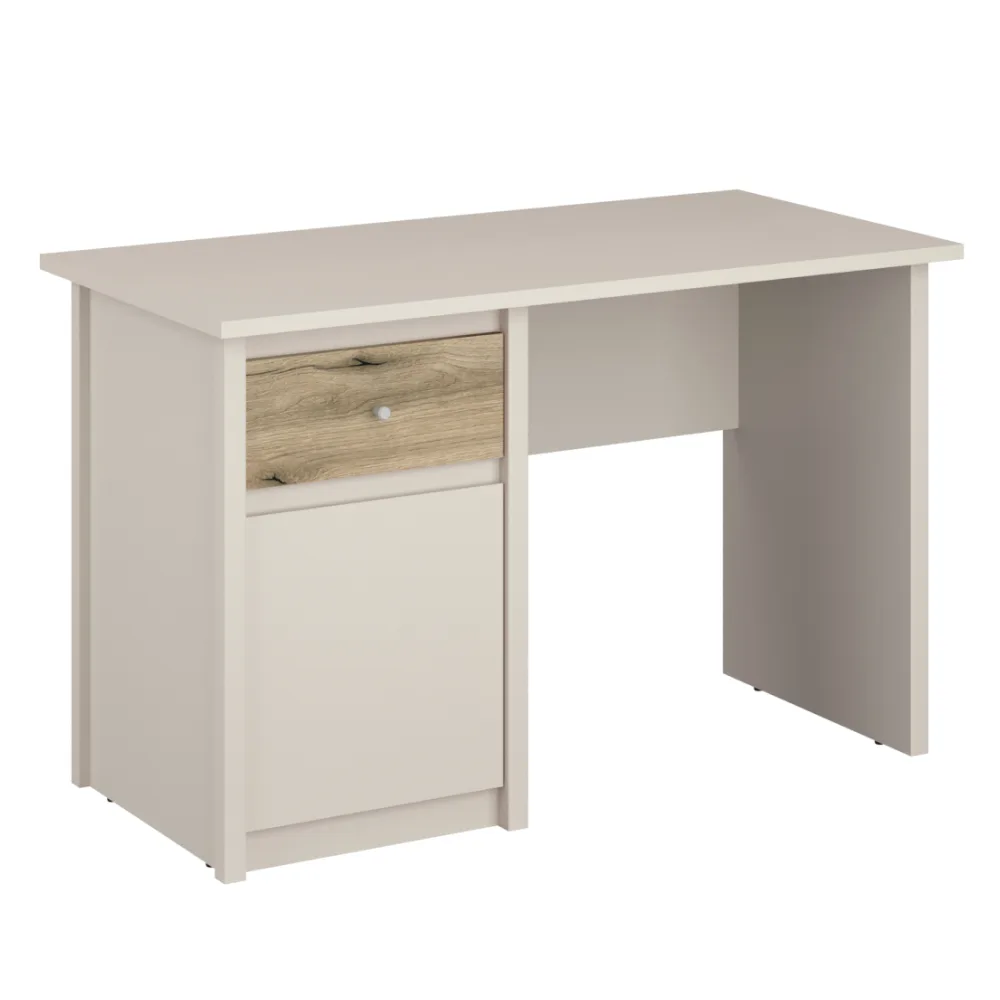 Univerzální PC stolek, kašmír/dub evoke, KAROS 1D1S/120 Kondela