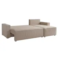 Univerzální sedací souprava, šedobéžová Taupe, APERO ROH Kondela (foto 5)