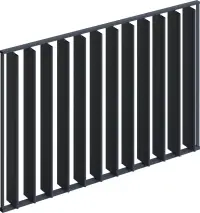 VERTICAL Stínicí stěna 4 m sklápěcí Rojaplast