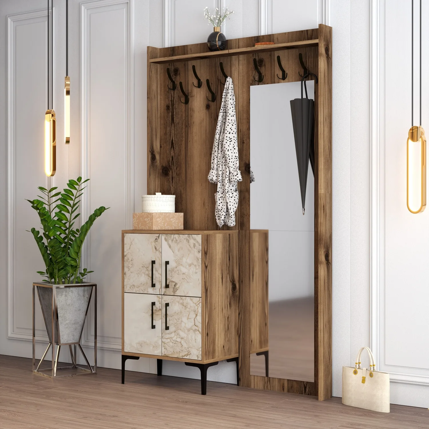 Věšák BERLIN ASIRGROUP (foto 562)