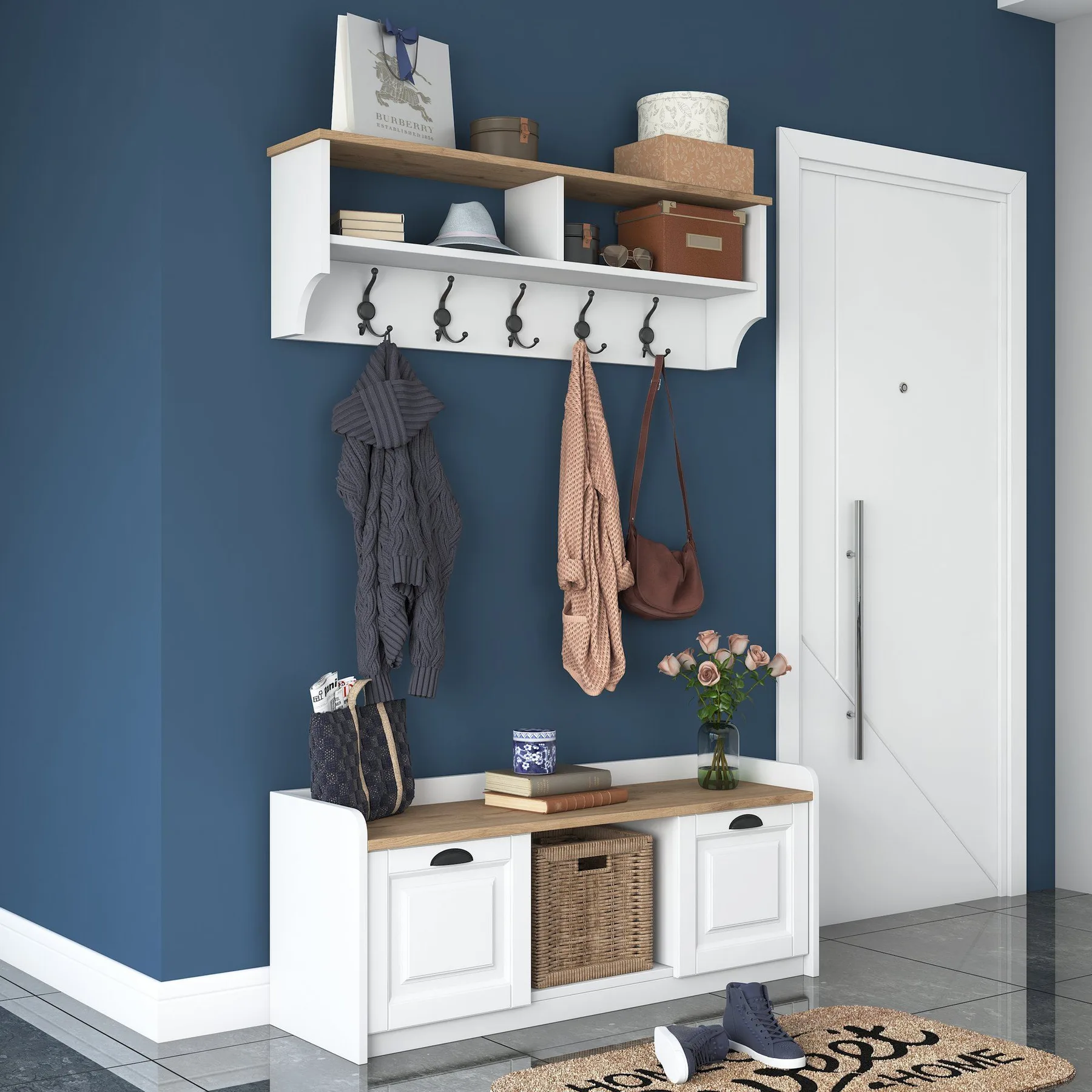 Věšák P2 VELVET ASIRGROUP (foto 306)