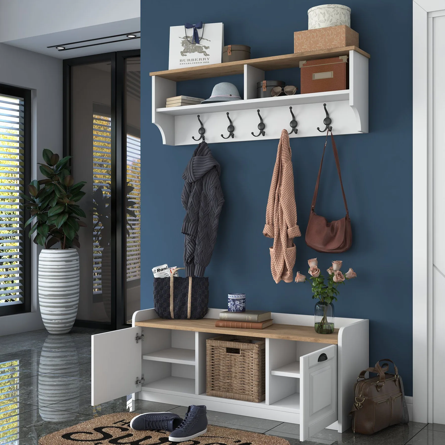 Věšák P2 VELVET ASIRGROUP (foto 470)