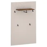 Věšákový panel 80, kašmír/dub castello, EYCO Kondela