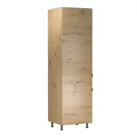 Vysoká skříňka na chladničku LANGEN D60ZL Kondela