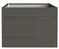 Vyvýšený záhon PREMIUM plechový 90x90x76cm Rojaplast (foto 4)