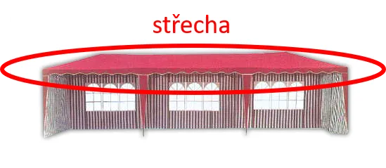 Zahradní altán 3901-PL Střecha k Rojaplast (foto 2)