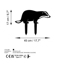 Zahradní dekorace BADGER ASIRGROUP (foto 7)
