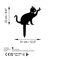 Zahradní dekorace CAT ASIRGROUP (foto 658)