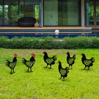 Zahradní dekorace CHICKEN ASIRGROUP (foto 23)