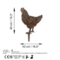 Zahradní dekorace CHICKEN ASIRGROUP (foto 640)
