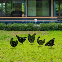 Zahradní dekorace CHICKENS ASIRGROUP
