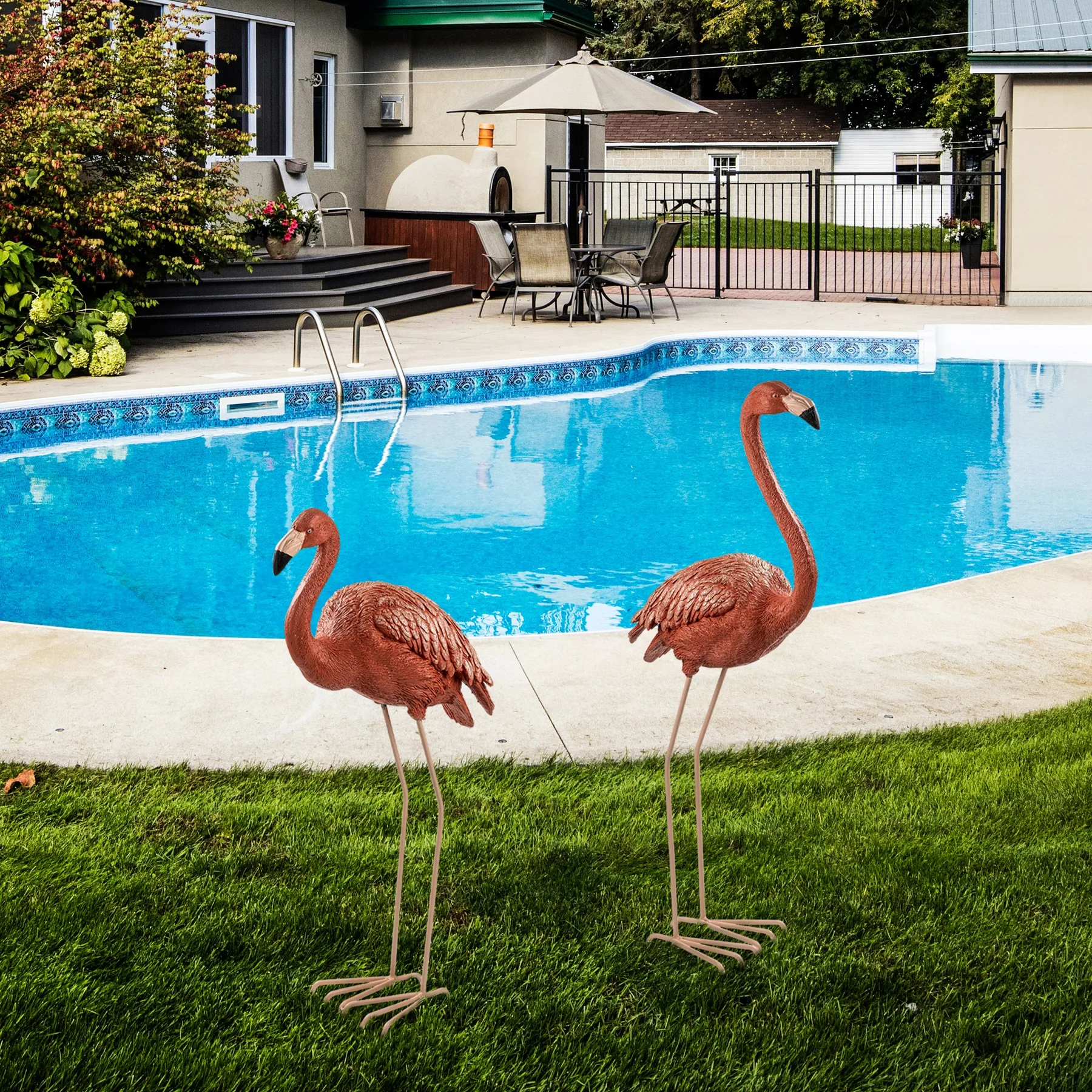 Zahradní dekorace FLAMINGO (set 2 ks) ASIRGROUP