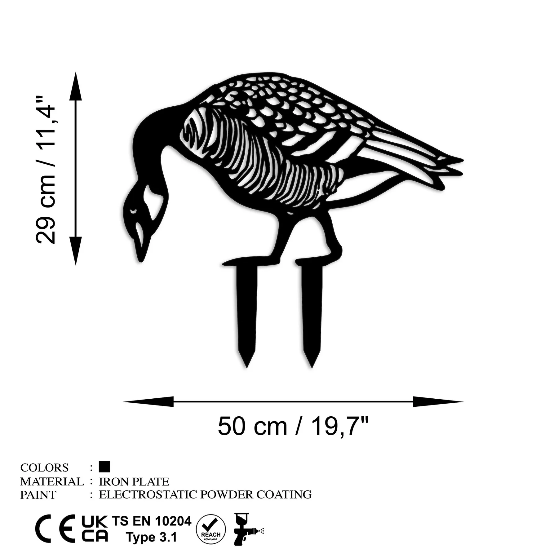 Zahradní dekorace GOOSE ASIRGROUP (foto 504)