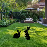 Zahradní dekorace RAABBITS (set 2 ks) ASIRGROUP (foto 3)