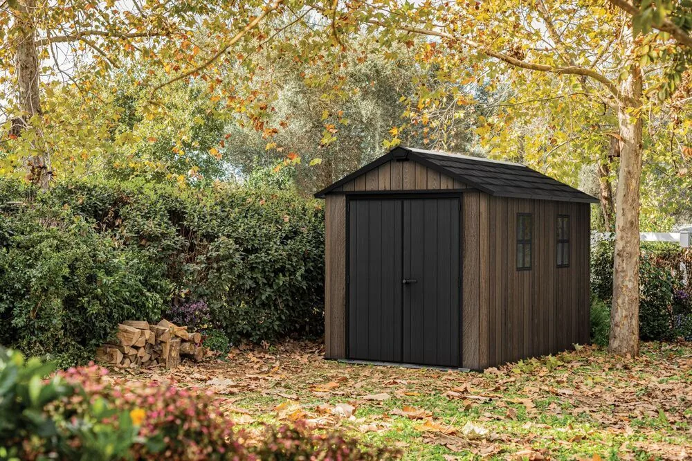 Zahradní domek APEX WALNUT 11x7,5 Rojaplast