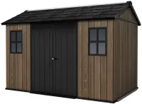 Zahradní domek APEX WALNUT 11x7,5 Rojaplast (foto 42)