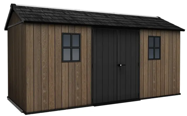 Zahradní domek APEX WALNUT 15x7,5 Rojaplast
