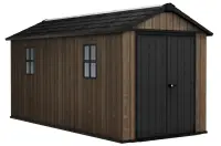Zahradní domek APEX WALNUT 15x7,5 Rojaplast (foto 23)