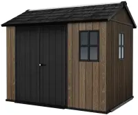 Zahradní domek APEX WALNUT 9x7,5 Rojaplast (foto 25)