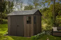 Zahradní domek APEX WALNUT 9x7,5 Rojaplast (foto 33)