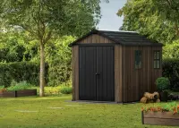 Zahradní domek APEX WALNUT 9x7,5 Rojaplast (foto 34)