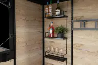 Zahradní domek DECO BAR DUO Walnut Rojaplast (foto 61)