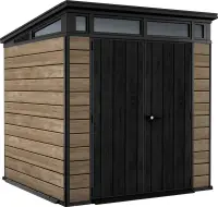 Zahradní domek PENT HORIZONTAL ASHWOOD Signature 7x7 Rojaplast (foto 25)