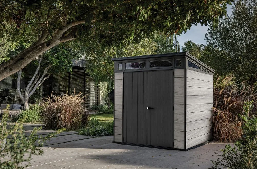 Zahradní domek PENT Signature 7x7 Storm Grey Rojaplast