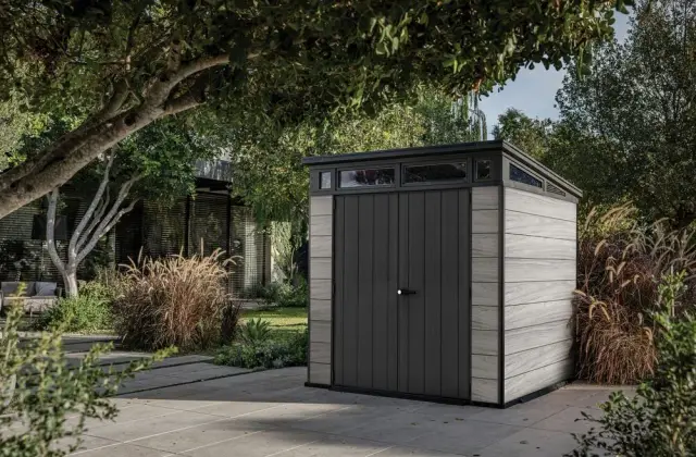 Zahradní domek PENT Signature 7x7 Storm Grey Rojaplast