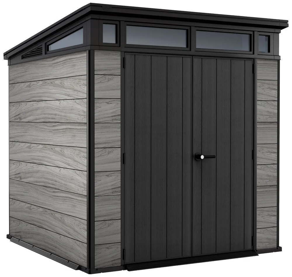 Zahradní domek PENT Signature 7x7 Storm Grey Rojaplast (foto 2)