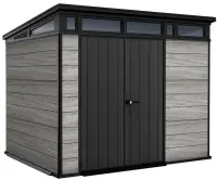 Zahradní domek PENT Signature 9x7 Storm Grey Rojaplast (foto 36)