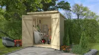 Zahradní domek WEKA Dřevěný Mori (195 x ) Rojaplast (foto 50)