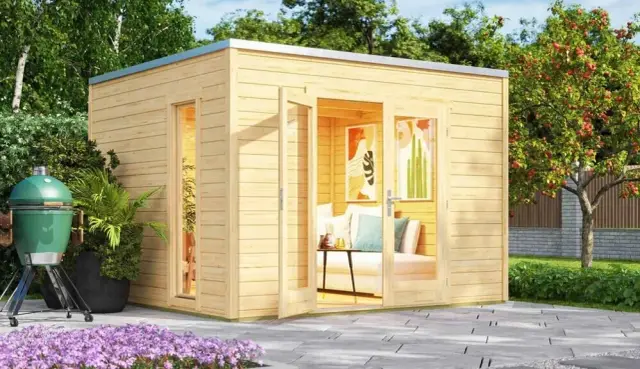 Zahradní domek WEKA Luxusní dřevěný P 285 (3x3m) Rojaplast
