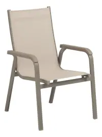 Zahradní křeslo KETTLER BASIC PLUS stohovatelné hliníkové Rojaplast (foto 49)