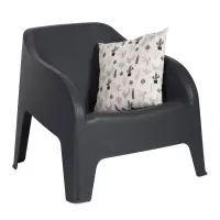Zahradní křeslo PETRA ARMCHAIR plastové Rojaplast (foto 23)