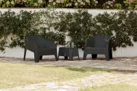 Zahradní křeslo PETRA ARMCHAIR plastové Rojaplast (foto 50)
