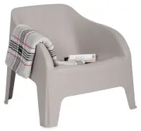 Zahradní křeslo PETRA ARMCHAIR plastové Rojaplast (foto 51)