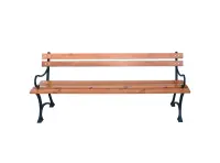 Zahradní lavice Parková s područkami Rojaplast (foto 344)