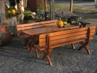 Zahradní lavice STRONG MASIV dřevěná Rojaplast (foto 238)