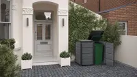 Zahradní skříň HIDE AWAY na popelnice 240 L Rojaplast (foto 10)