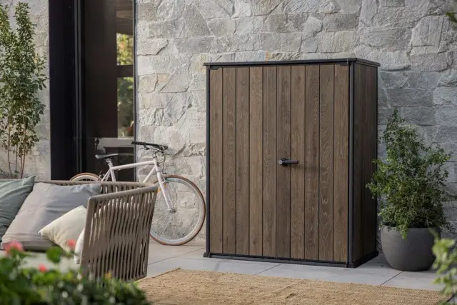 Zahradní skříň SIGNATURE WALNUT 1 400 L – TOP akční produkt kategorie