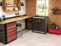 Zahradní skříň XL GARAGE LOW Rojaplast (foto 27)