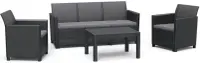 Zahradní souprava CLAIRE SEATERS 5 Rojaplast (foto 4)