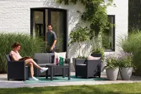 Zahradní souprava CLAIRE SEATERS SOFA 2 Rojaplast (foto 15)