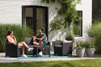 Zahradní souprava CLAIRE SEATERS SOFA 2 Rojaplast (foto 9)