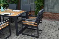 Zahradní souprava COLMAR jídelní hliníková Rojaplast (foto 17)